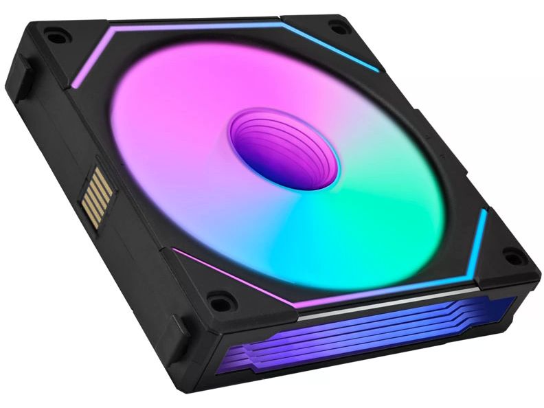 Lian Li PC-Lüfter Uni Fan SL-INF 120 ARGB Reverse Blade Schwarz