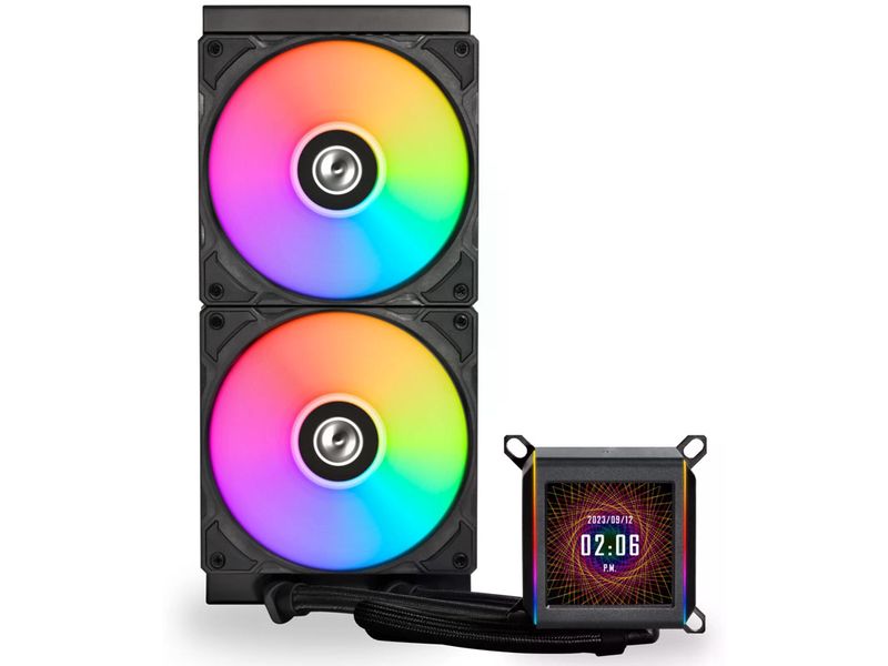 Lian Li Wasserkühlung Galahad II LCD 280 Schwarz