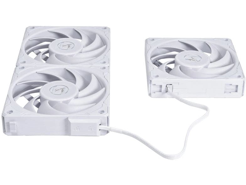 Lian Li PC-Lüfter Uni Fan P28 3er Pack - 120 mm, Weiss