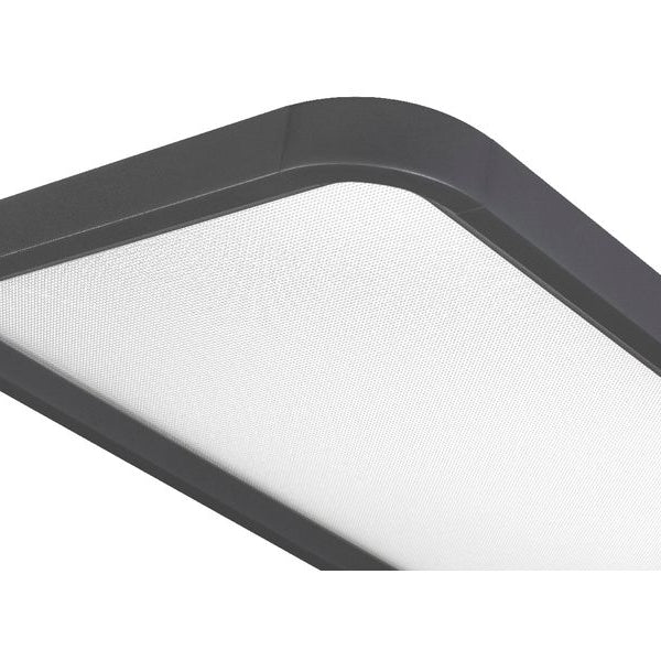 Hansa Bürostehleuchte LED Saphir 80 W, 4000 Kelvin, Anthrazit