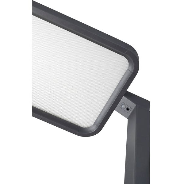 Hansa Bürostehleuchte LED Saphir 80 W, 4000 Kelvin, Anthrazit