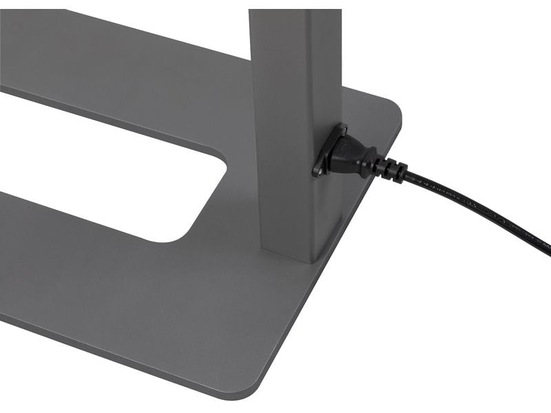 Hansa Bürostehleuchte LED Saphir 80 W, 4000 Kelvin, Anthrazit