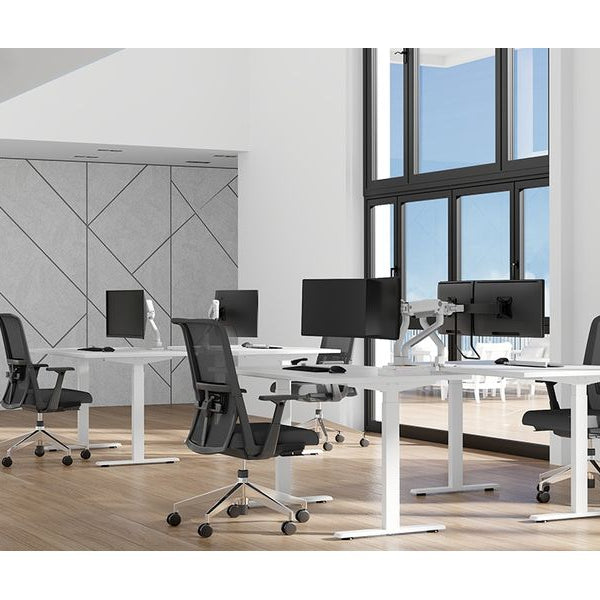 NEOMOUNTS Tischständer DS75S-950 WH2 bis 16 kg – Weiss