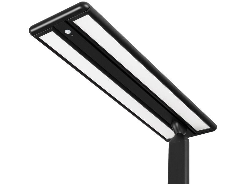 Hansa Bürostehleuchte LED Larimar 58 W, 4000 Kelvin, Schwarz