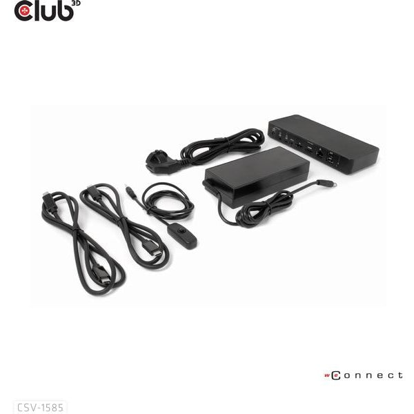 Club 3D Dockingstation CSV-1585 DisplayPort/HDMI KVM