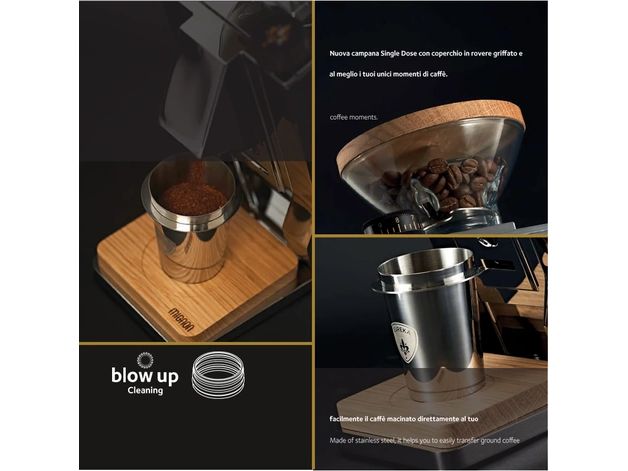 Eureka Kaffeemühle Mignon Oro Single Dose Weiss