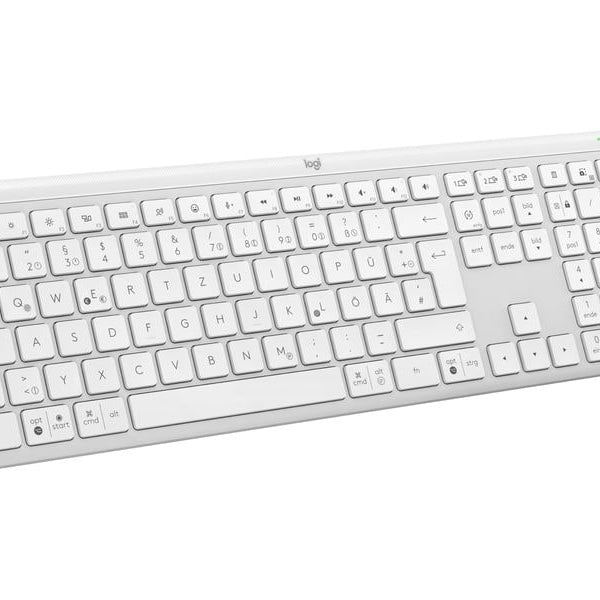 Logitech Tastatur K950 Signature Slim Off-white