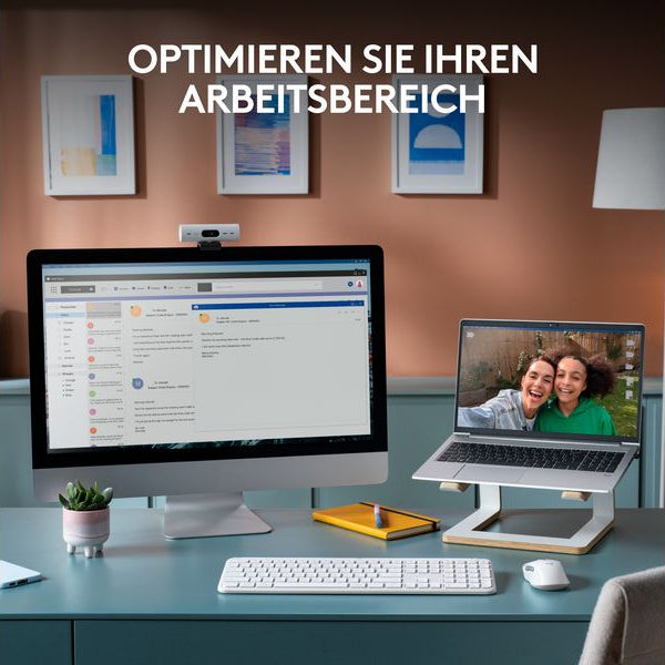 Logitech Tastatur K950 Signature Slim Off-white