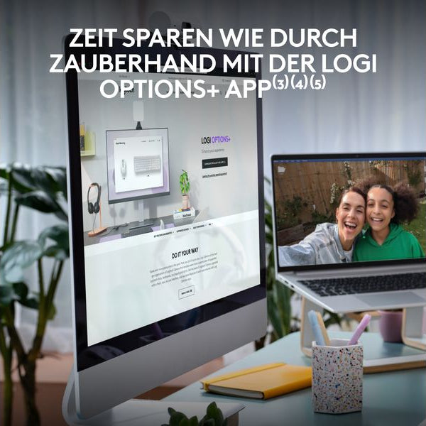 Logitech Tastatur K950 Signature Slim Off-white