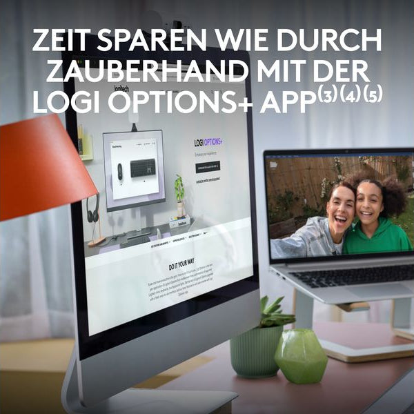 Logitech Tastatur-Maus-Set MK950 Signature Slim Combo