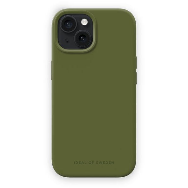 Ideal of Sweden Silicone iPhone 15 Khaki