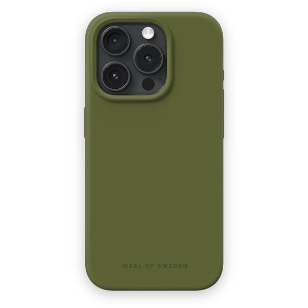 Ideal of Sweden Silicone iPhone 15 Pro Khaki