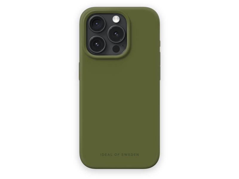 Ideal of Sweden Silicone iPhone 15 Pro Khaki