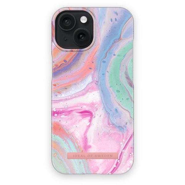 Ideal of Sweden Back Cover Pastel Marble  iPhone 15