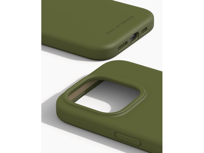 Ideal of Sweden Silicone iPhone 15 Pro Khaki