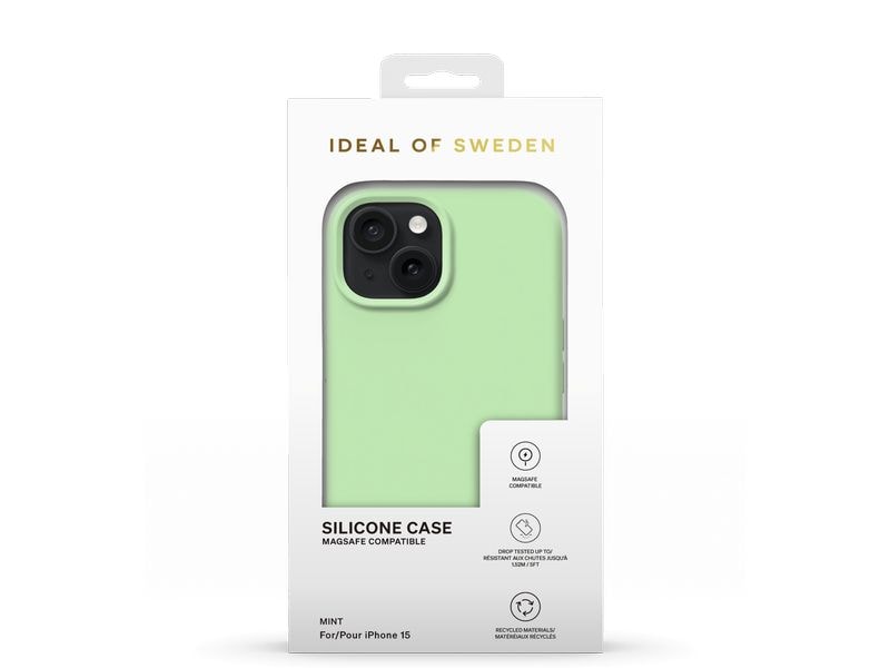 Ideal of Sweden Silicone iPhone 15 Pro Mint