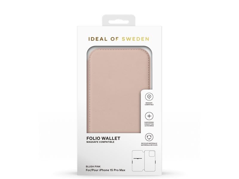 Ideal of Sweden Book Cover iPhone 15 Pro Max Blush Pink
