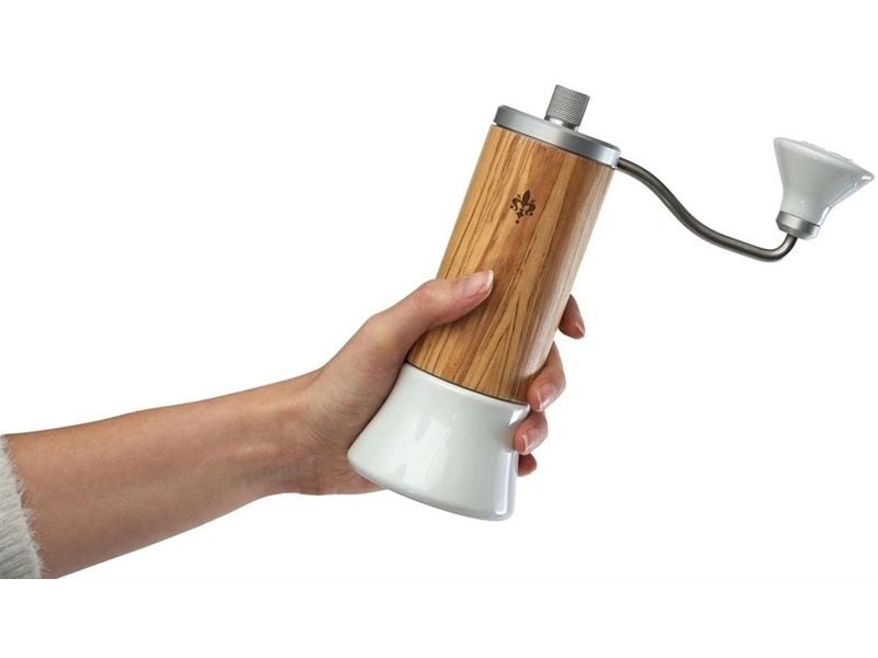 Eureka Kaffeemühle Baby Grinder Braun/Weiss