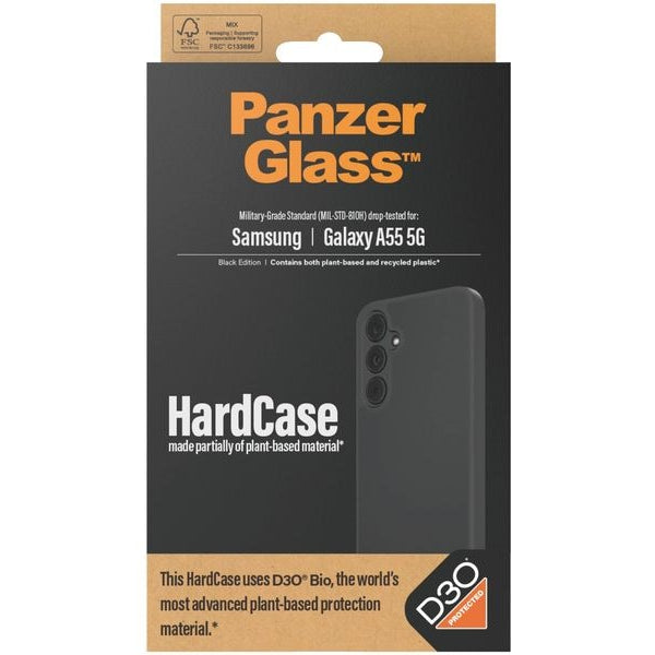 Panzerglass Back Cover HardCase D3O Galaxy A55 5G Black