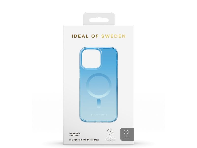 Ideal of Sweden Back Cover Clear Case iPhone 14 Pro Max Light Blue