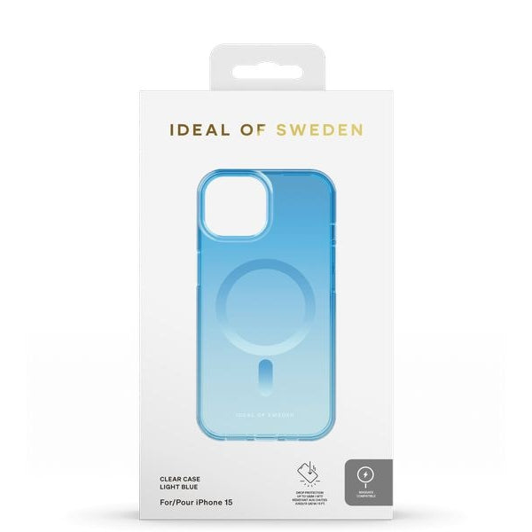 Ideal of Sweden Back Cover Clear Case iPhone 15 Light Blue