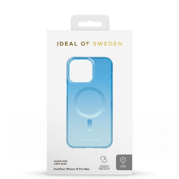 Ideal of Sweden Back Cover Clear Case iPhone 15 Pro Max Light Blue