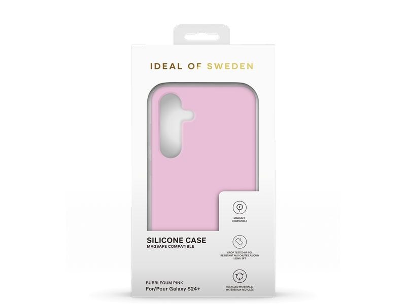 Ideal of Sweden Back Cover Silicone Galaxy S24+ Bubblegum Pink