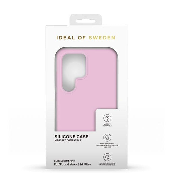 Ideal of Sweden Back Cover Silicone Galaxy S24 Ultra Bubblegum Pink