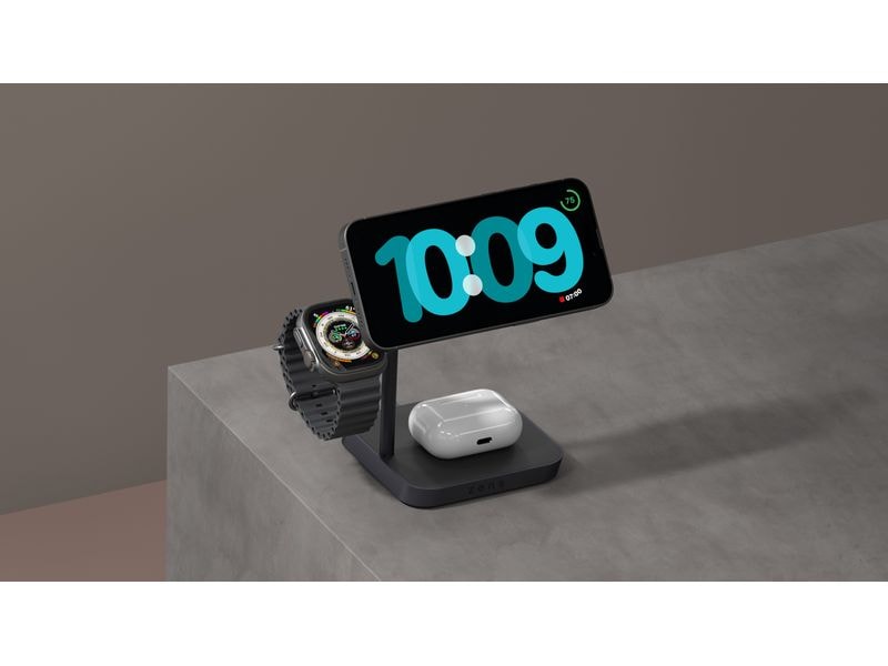 Zens Wireless Charger 4in1 Magsafe Schwarz