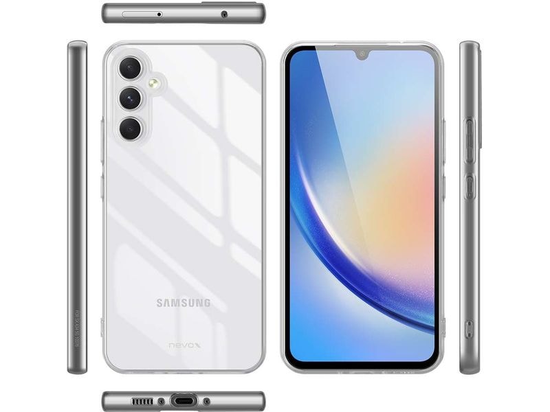 Nevox Back Cover StyleShell Flex Galaxy A35 5G Transparent