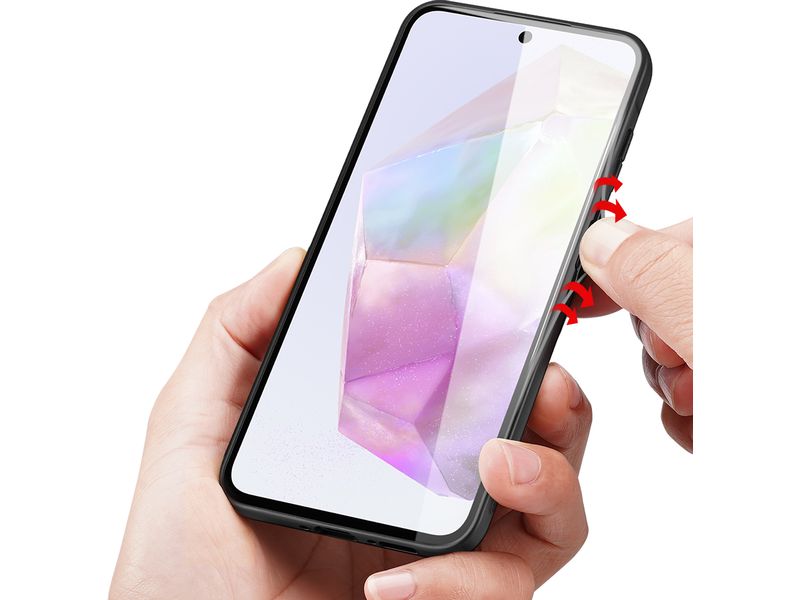 Nevox Back Cover StyleShell Nylo Galaxy A35 5G Schwarz