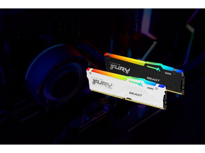 Kingston DDR5-RAM FURY Beast RGB 6000 MHz 2x 32 GB