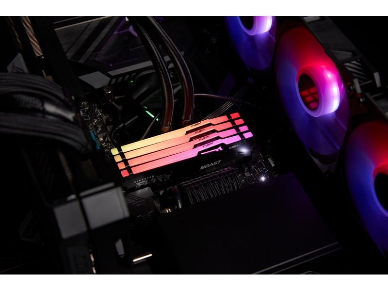 Kingston DDR5-RAM FURY Beast RGB 5600 MHz 2x 32 GB
