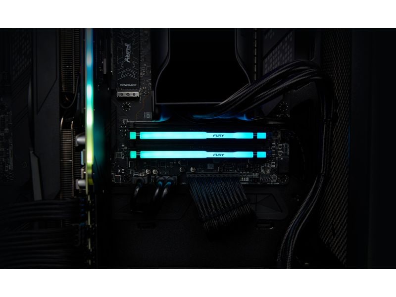 Kingston DDR5-RAM FURY Beast RGB 5600 MHz 2x 32 GB