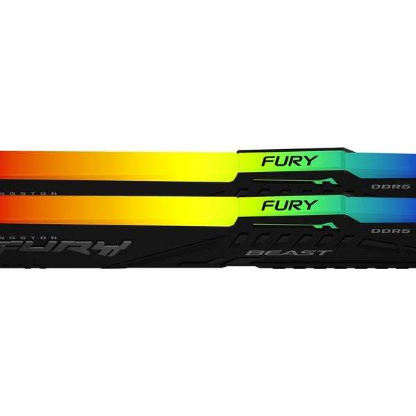 Kingston DDR5-RAM FURY Beast RGB 5600 MHz 2x 64 GB