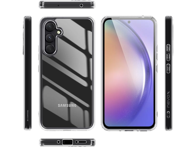 Nevox Back Cover StyleShell SHOCKFlex Galaxy A55 5G Transparent