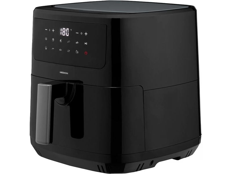 Medion Heissluft-Fritteuse MD 11750 7.2 l, Schwarz