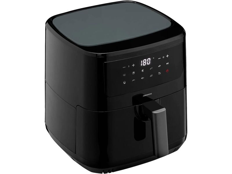 Medion Heissluft-Fritteuse MD 11750 7.2 l, Schwarz