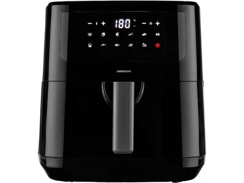 Medion Heissluft-Fritteuse MD 11750 7.2 l, Schwarz