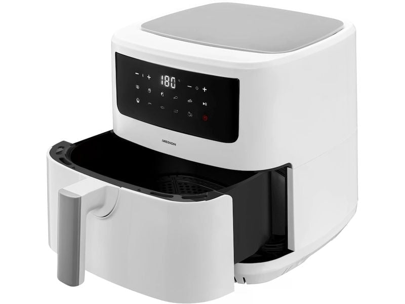 Medion Heissluft-Fritteuse MD 11750 7.2 l, Weiss