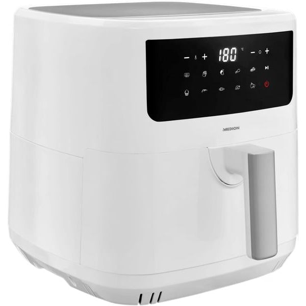 Medion Heissluft-Fritteuse MD 11750 7.2 l, Weiss
