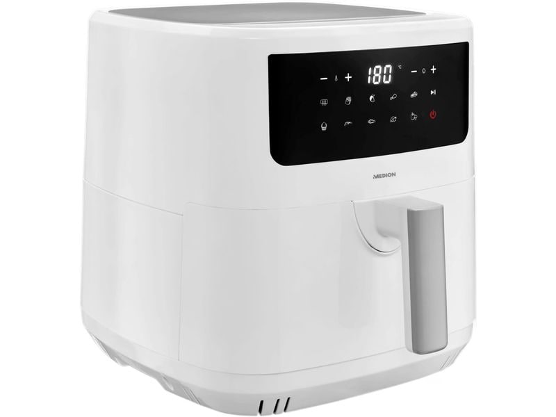 Medion Heissluft-Fritteuse MD 11750 7.2 l, Weiss