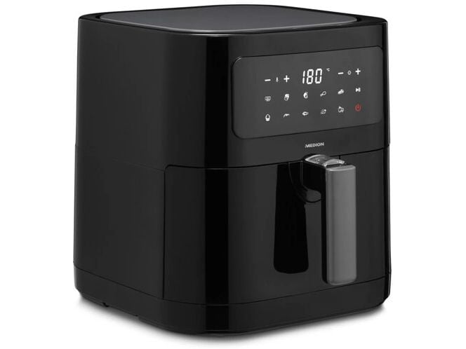 Medion Heissluft-Fritteuse MD 11740 5.2 l, Schwarz