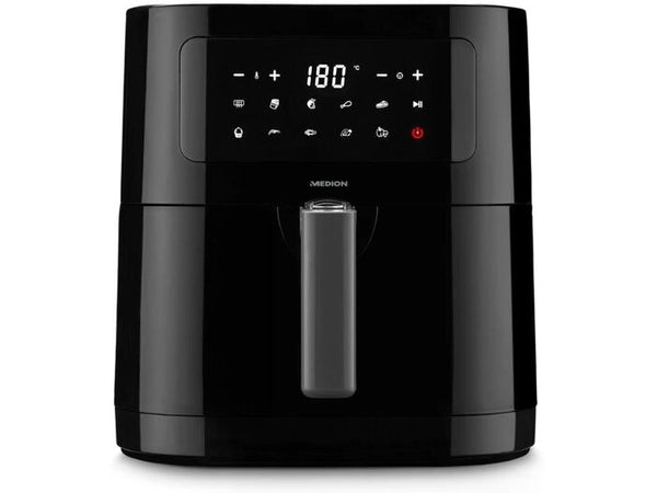 Medion Heissluft-Fritteuse MD 11740 5.2 l, Schwarz