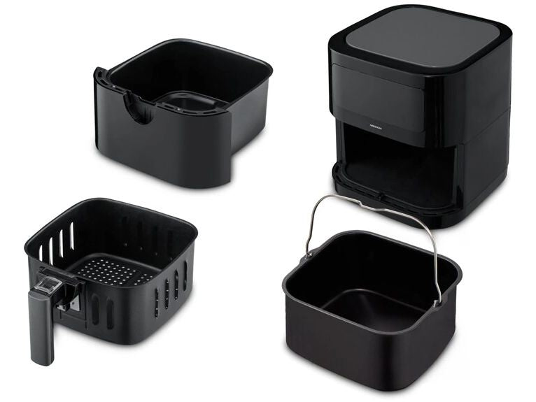Medion Heissluft-Fritteuse MD 11740 5.2 l, Schwarz