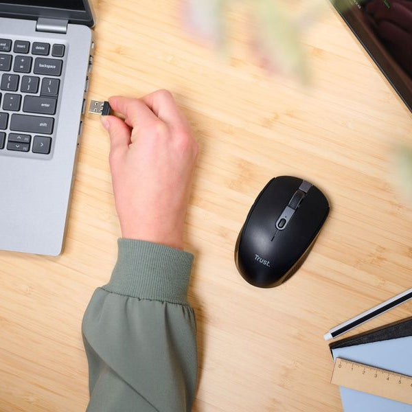 Trust Ozaa Multiconnect Schwarz