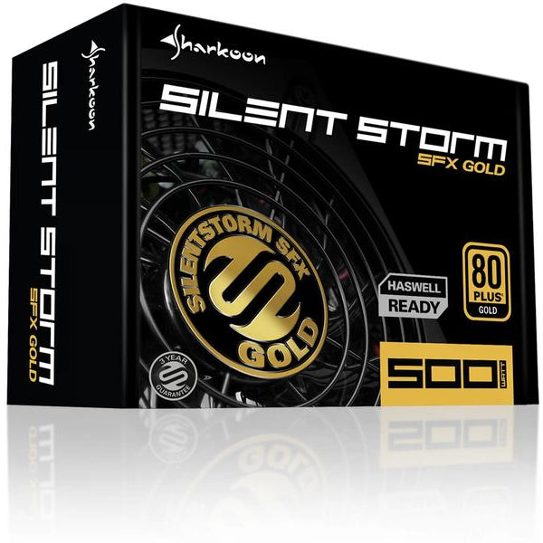 Sharkoon Netzteil SilentStorm SFX Gold 500 W