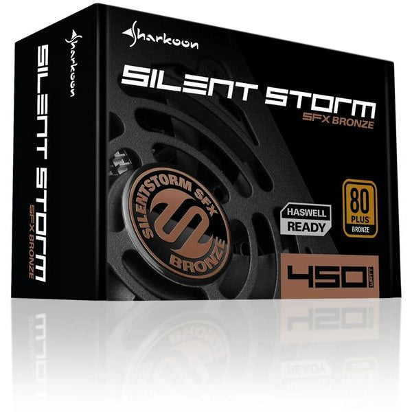 Sharkoon Netzteil SilentStorm SFX Bronze 450 W