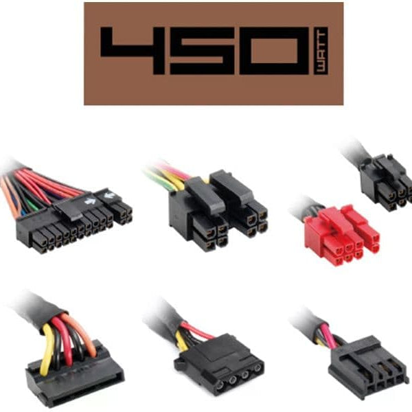 Sharkoon Netzteil SilentStorm SFX Bronze 450 W