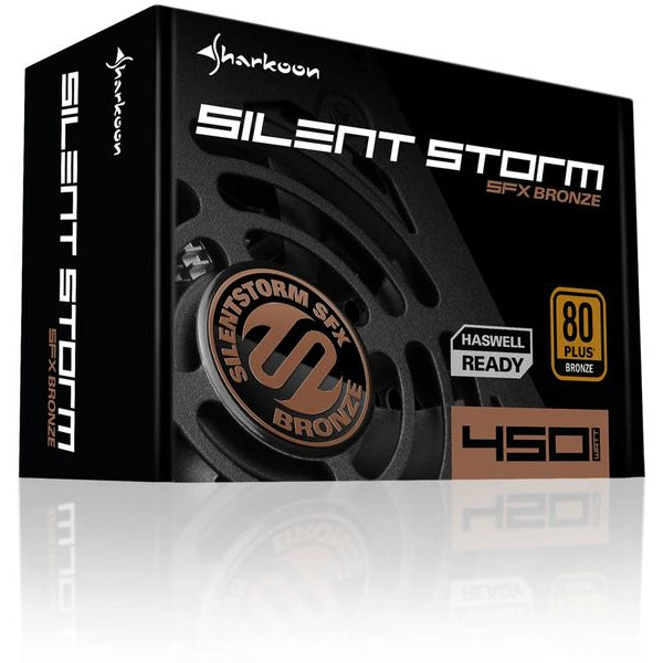 Sharkoon Netzteil SilentStorm SFX Bronze 450 W